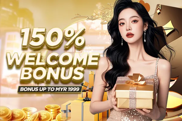 150% Bonus Selamat Datang - Sehingga MYR1999